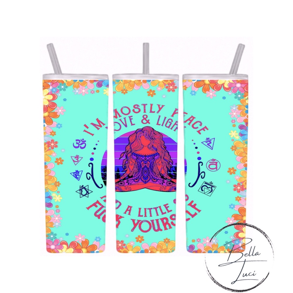 Peace love and light